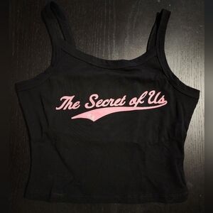 The Secret of Us Baby Tank - TSOU Embroidered Gracie Abrams Tour Top